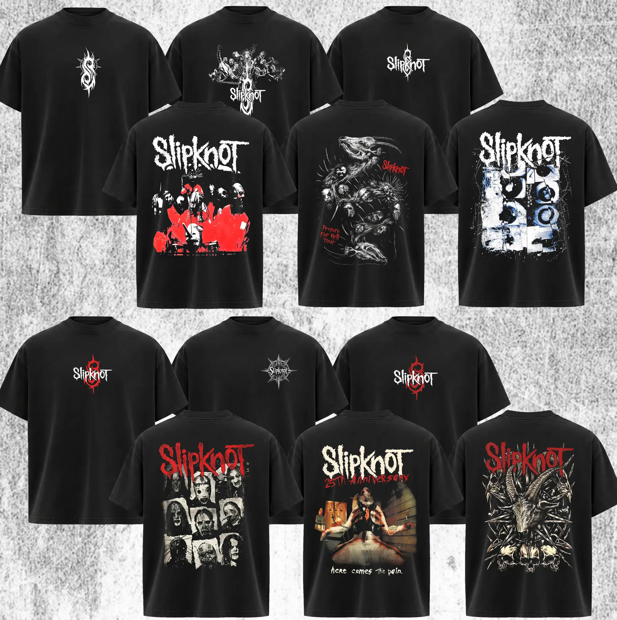 [Collection] Slipknot Band T-Shirt , Classic Slipknot Shirt , Vintage Rock Band Shirt, Retro Graphic Tee, Unisex Music Lover Gift, Classic Concert Style Apparel