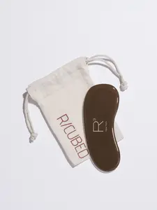 R/CUBED Glass Foot File | Gently Smooths Dry, Rough Feet | Reusable Pedicure Tool