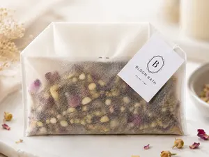 Bloom Bath Herbal Tea Bag Set – 6 Botanical Bath Sachets