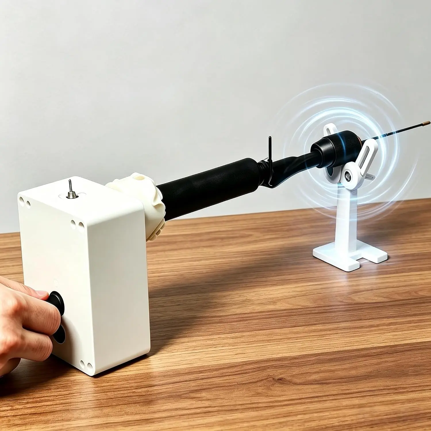 Fishing Rod Rotator Wrapping Machine for Rod Repair and Building