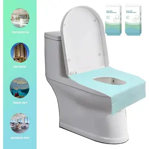 Disposable Toilet Seat Covers 20 Pack – Waterproof XL, Individually Wrapped for Public Restrooms & Travel