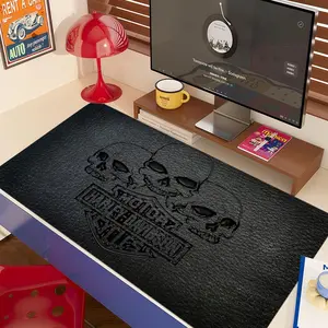 cool H-Harley D-Davidson Mouse Pad 90x40CM non-slip Gaming Mousepad Gamer E-Sports Mouse Mat Game Mechanical Keyboard XXL Desk Mat