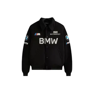 Kith x BMW Wool Coaches Jacket Black (men) by StockX