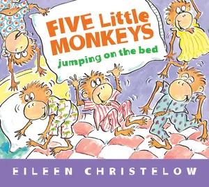 Five Little Monkeys Jumping on the Bed Padded Board Book -- Eileen Christelow - Board Book