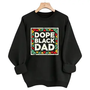 Black Dad Pride Long Sleeve Shirt – Stylish and Bold Statement Wear