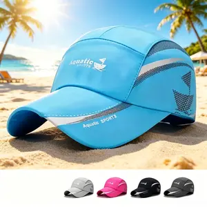 Quick-Dry Performance Baseball Hat for Adults – Lightweight Sports Cap with Stylish Sailing Print, Breathable Mesh Back, Adjustable Outdoor Hat for Fishing, Hiking, Summer & Casual Wear