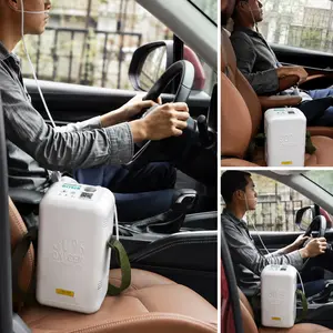 Portable Oxygen Air Flow Device with Adjustable Levels, Compact Lightweight Design, Quiet Operation, Timer Function, Home Outdoor Travel Use