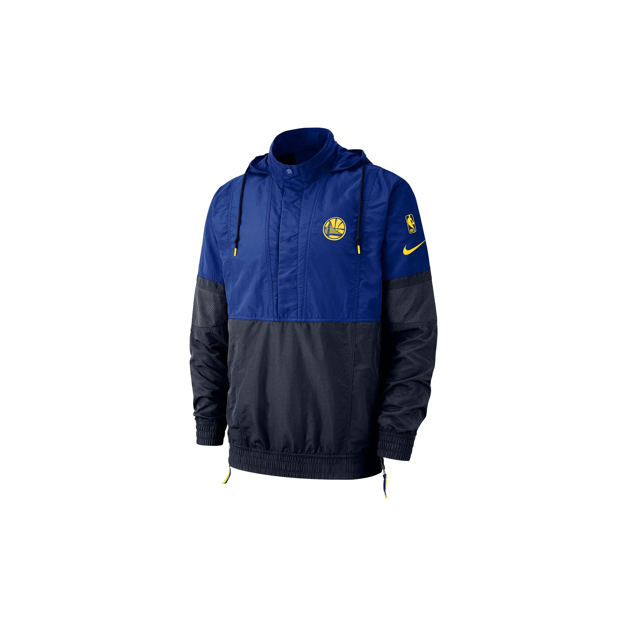 NBA Golden State Warriors Hooded Pullover Jacket "Blue" AH4333 495