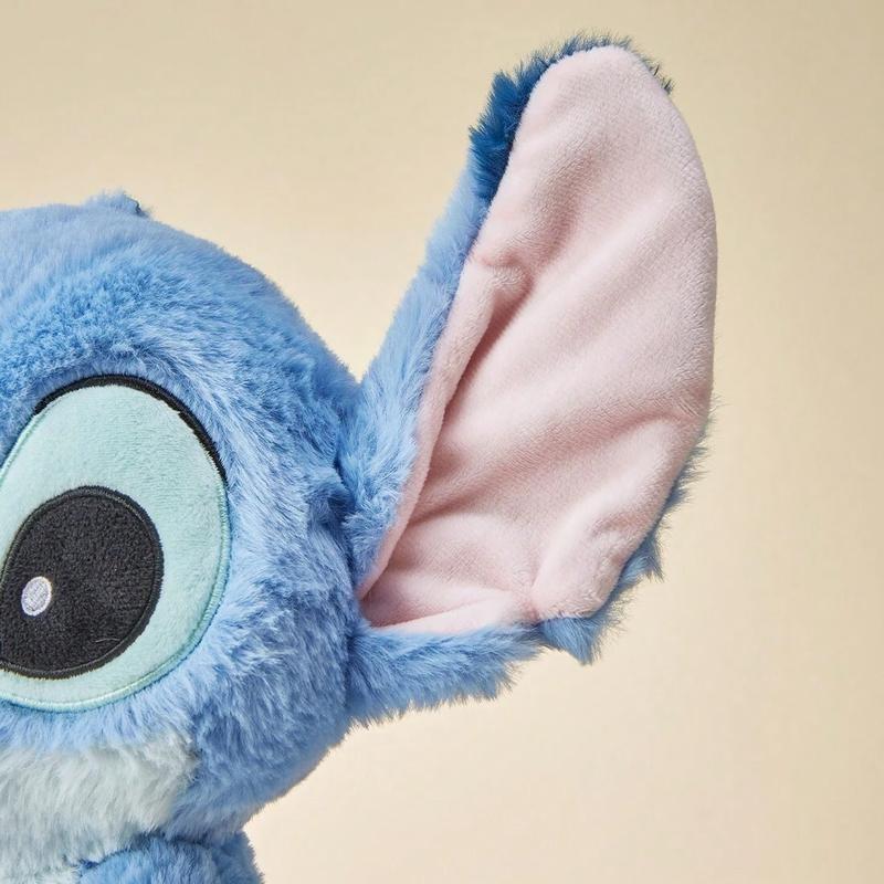 【Holiday Gift】Disney Stitch Basic Style Sitting Plush Doll - Soft Cuddly Stuffed Toy, Adorable Home Decor & Sweet Gift for Her| Shopping Bag  , Holiday & Holiday Haul