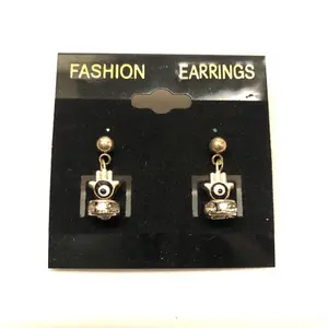 Small Things (Dark Green Evil Eye) Earrings-Represents Freedom & Happiness….