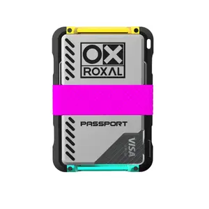 Roxal Passport Magnetic Wallet Magenta