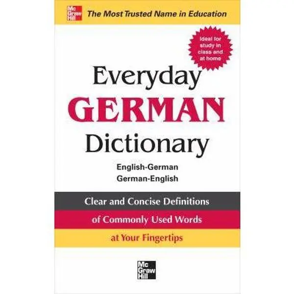 USED-Everyday German Dictionary: English-German/German-English by Collins (Paperback)