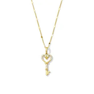 The key to my heart necklace