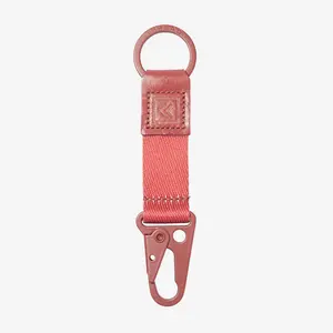 Thread Wallets Red Keychain Clip