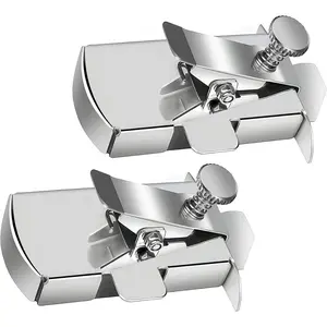 Seam Guide for Sewing Machine, Multifunctional Sewing Machine Parts,Universal Sewing Quilting Supplies Accessories Parts 2 count Metallic