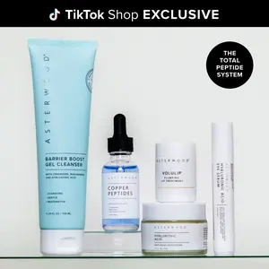Total Peptide System - TikTok-Exclusive Bundle - Five TOP Selling Products Including our Viral Copper Peptides (GHK-cu) Serum