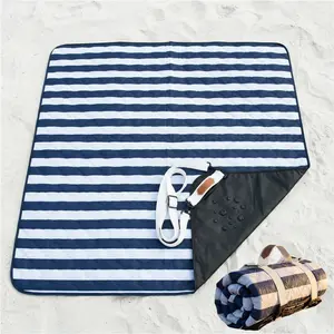 Waterproof Beach Blanket, Picnic & Outdoor Mat – Extra-Large, Foldable, Sand-Resistant  Car Essentials, Road Trip Gadgets, RV Accessories, Gear, Must-Haves, Hiking Essentials, Picnic Blanket, Beach, Outdoor Camping Mat, Extra-Large, Foldable