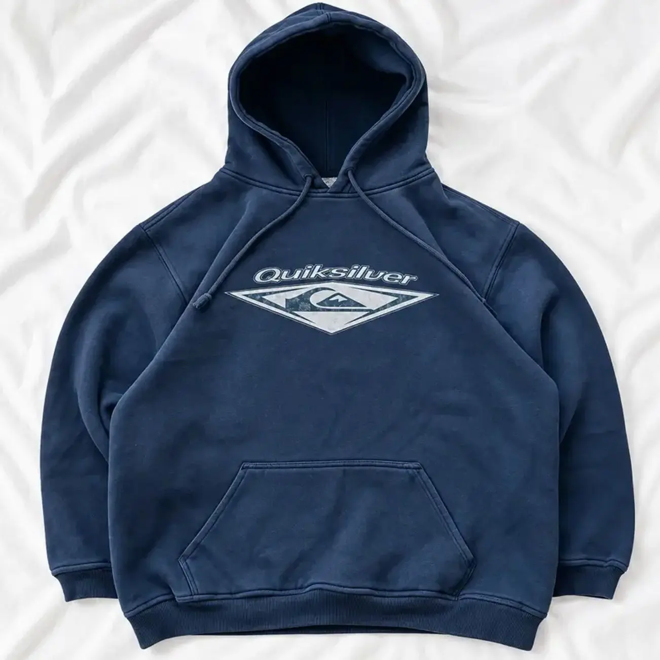 Rare!! Vintage 90's QUIKSILVER Logo Faded Surf Hoodie, Billabong Navy Surf, Outfit Ideas, Best Sellers, Casual Hoodie, Gift for Christmas Menswear