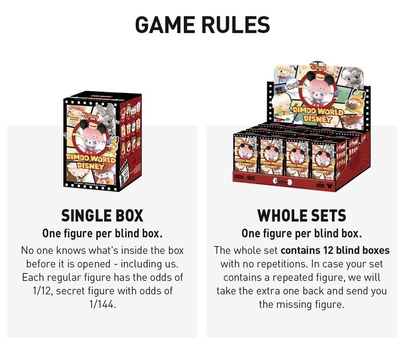 POP MART DIMOO WORLD × DISNEY Series Figures