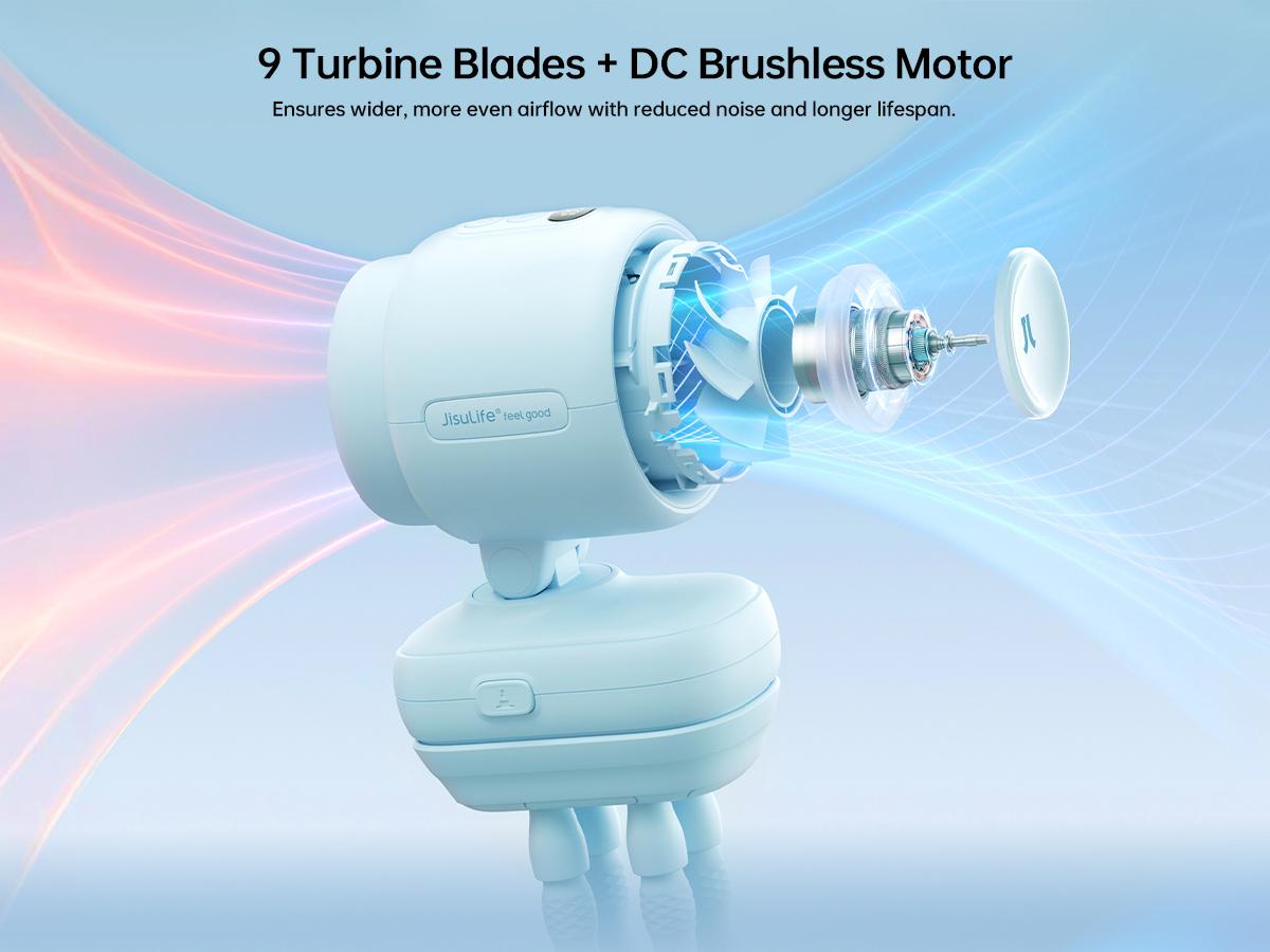 JISULIFE 2026 Stroller Fan – Small & Stylish with 38H Cooling, Soft Night Light, One‑Click Detachable for Stroller or Desk, Safe Baby Fan for Crib Car Seat Nursery Travel, Gifts for Baby Mom JISULIFE 2026 Stroller Fan – Small & Stylish with 38H Cooling, Soft Night Light, One‑Click Detachable for Stroller or Desk, Safe Baby Fan for Crib Car Seat Nursery Travel, Gifts for Baby Mom