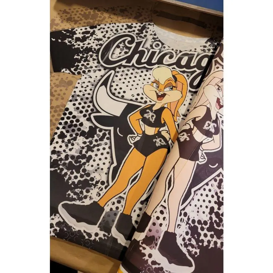 Lola Bunny SHIRT | Chicago | Space Jam | Looney Tunes | Custom Cartoon | The Real Shirt Plug ™