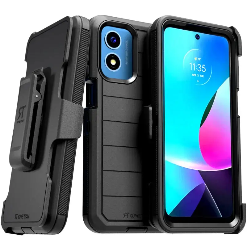 Rome Tech For Motorola Moto G Play 4G (2024) Defender Series Case