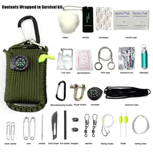 Outdoor Emergency first aid kit 29-in-one