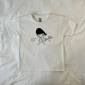 Yoshimoto Nara Rockstar Baby Tee, y2k clothing, Pinterest ,vintage, streetwear, trendy