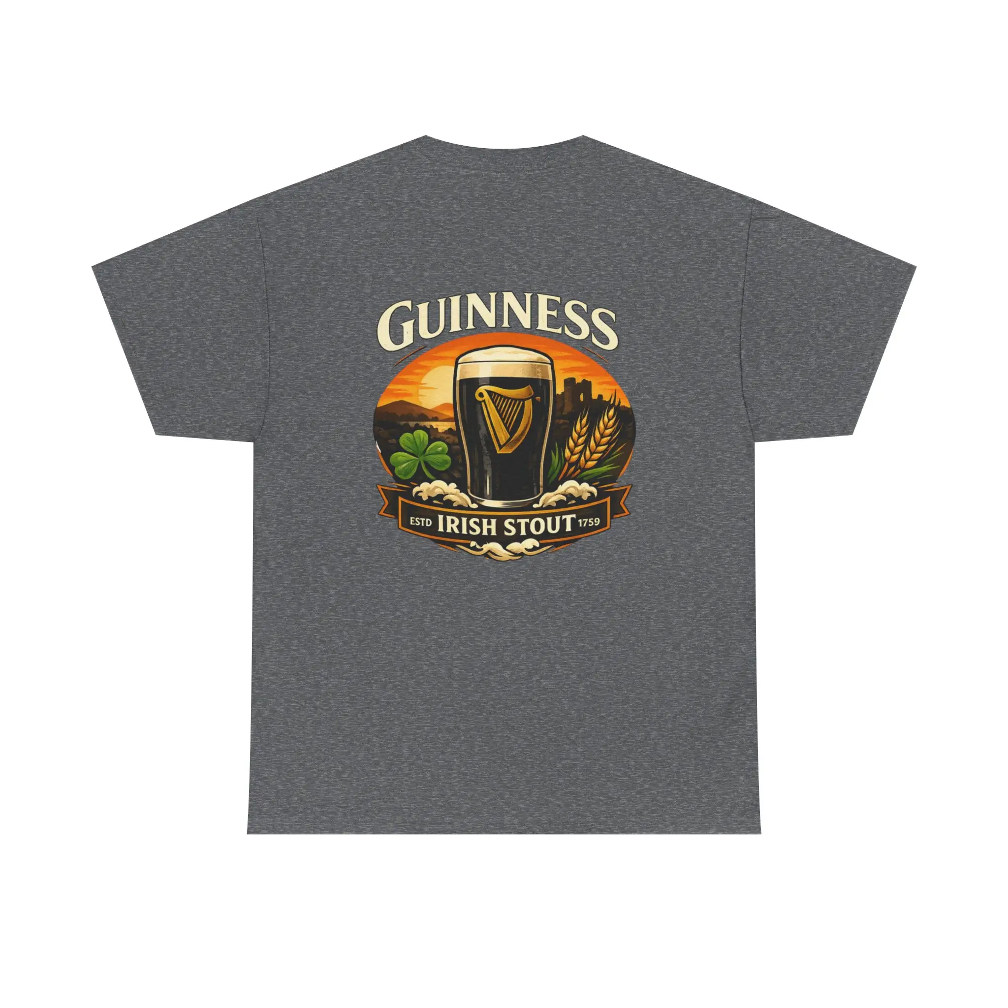 Guinness Irish Stout Logo T-Shirt | Beer Pub Vintage Graphic Tee