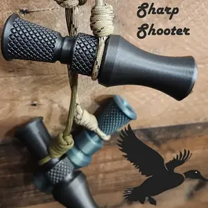 Outdoor Duck Call Whistle, Plastic Duck Mouth Trumpet, Hunting Aid Tool, Mimics Wild Duck Sound, Efficient Wildlife Attraction
