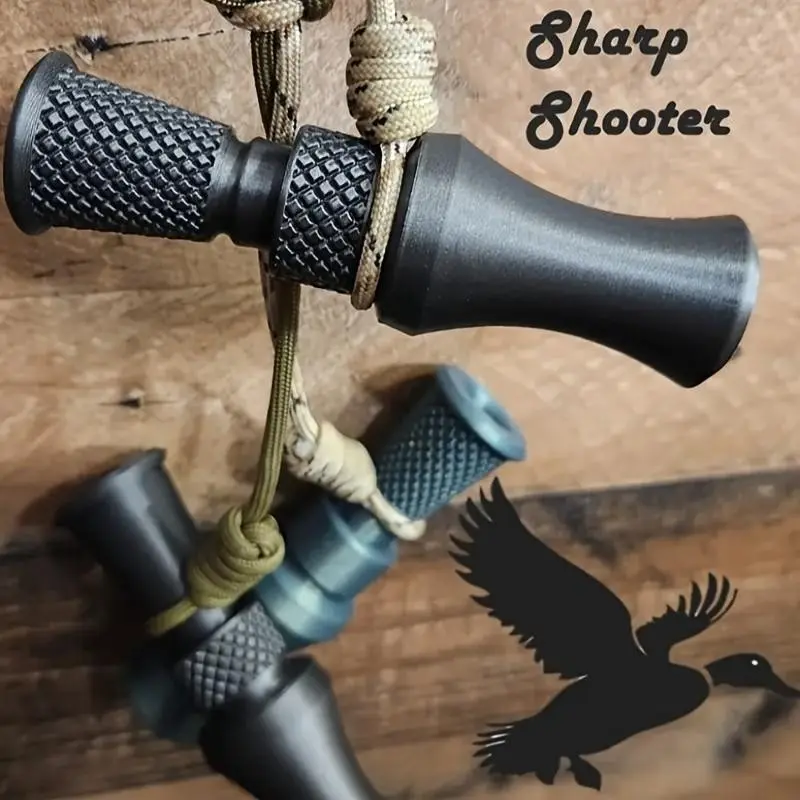 Outdoor Duck Call Whistle, Whistle Mouthpiece, Plastic Duck Mouth Trumpet, Hunting Aid Tool, Mimics Wild Duck Sound, Efficient Wildlife Attraction, Loud Whistle