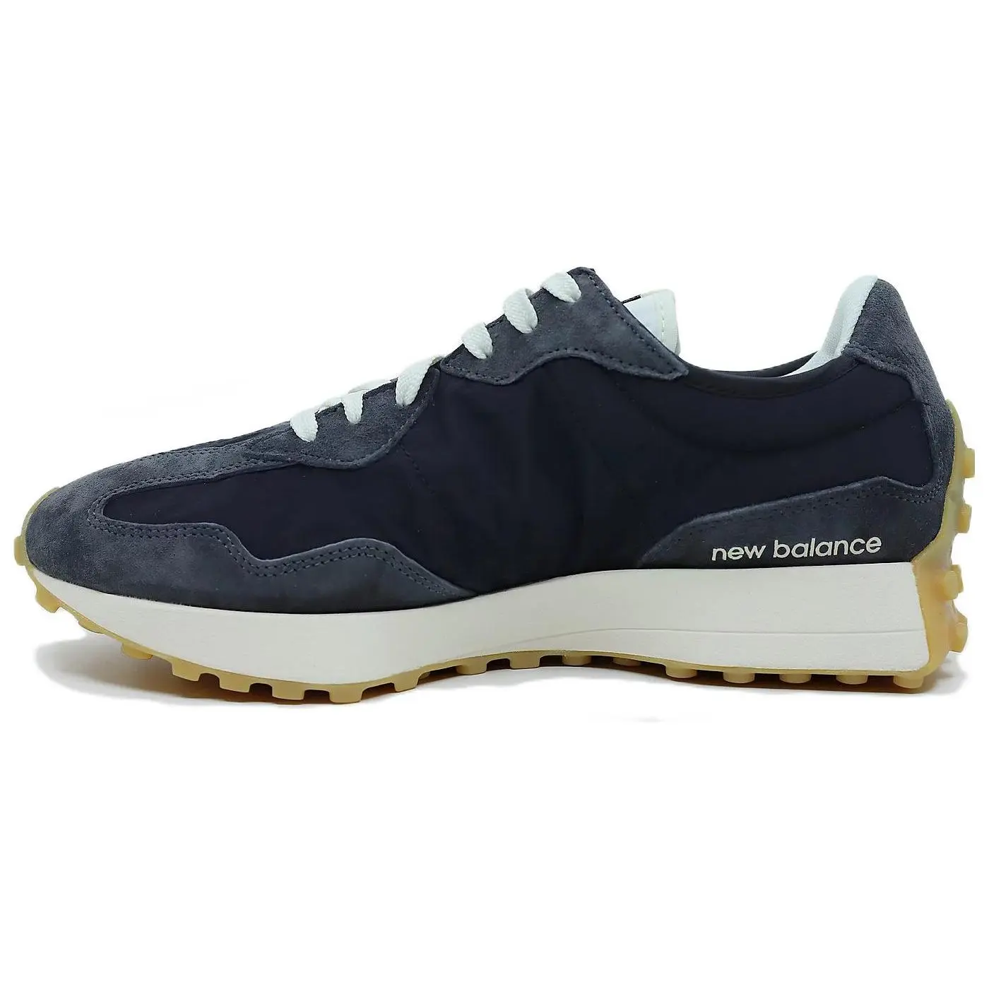 New Balance 327 Black Phantom Retro Cushioned Durable Low Top Running Shoes Unisex MS327KB1