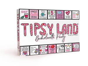 Tipsy Land Bachelorette Party Game - China Origin Board Game for Unforgettable Nights with Friends - Fun & Laughter Guaranteed
