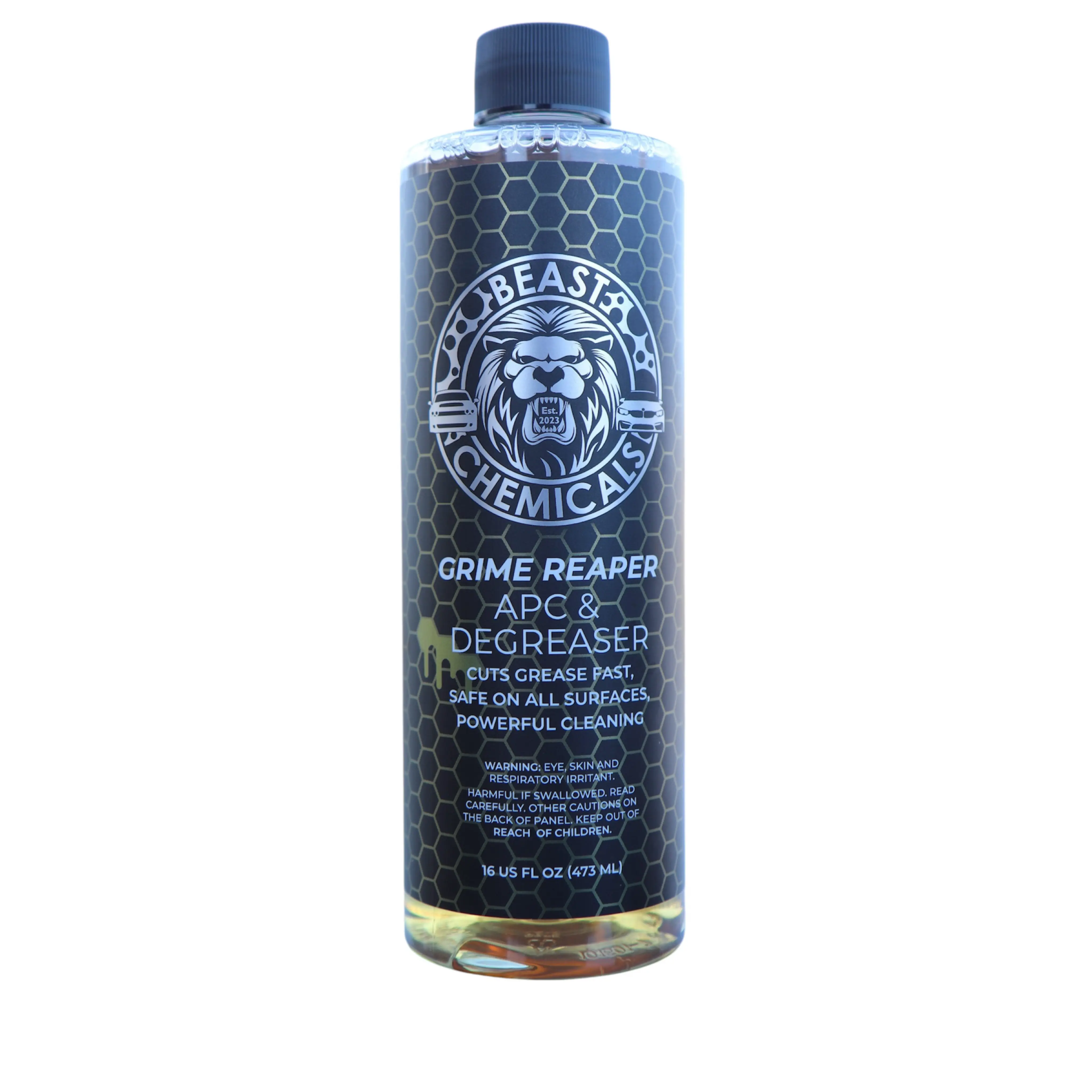 Beast Chemicals Grime Reaper APC & Degreaser - powerful Cleaning, Cuts Grease Fast, Safe on All Surfaces