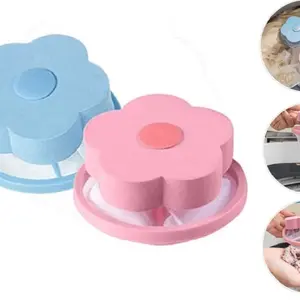 TIKA 2-Pack Floating Pet Hair Catcher for Washing Machine, Laundry Fur & Lint Remover