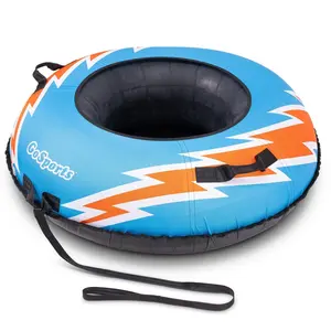 GoSports 44 Inch Heavy-Duty Winter Snow Tube - Retro