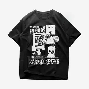 Vintage Art SUlClDEBOYS T-shirt, Rap Music Shirt, Do You Believe in God Single, $UlClDEBOYS Album Tee, G59 $UlCIDEBOYS Merch - Unisex Rapper Clothing