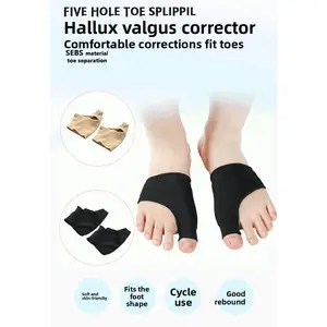 Cloth wrapped glue thumb orthosis correction toe valgus separator soft and comfortable cloth wrapped glue  Nail