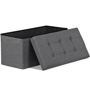 Zenstyle 30-In Storage Bench for Bedroom Entryway End of Bed Folding Foot Rest Ottoman