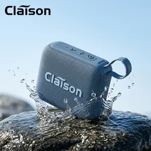 Claison T56 Mini Portable Bluetooth Speaker, IPX5 Waterproof, Deep Bass Stereo, Wireless USB Charging, TWS Pairing, Lightweight Pocket Speaker for Home, Outdoor, Camping, Travel & Party, Ideal Holiday & Birthday Gift for Men & Women outdoorfun