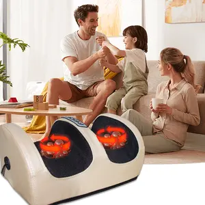 Foot Shiatsu Master - Professional Massage Equipment withDeep Kneading, Heat Function, The perfect giftfor your parents and family Footspa MachineTherapy Device Massaging Device, Relaxing Golden foot massager men s birthday gift