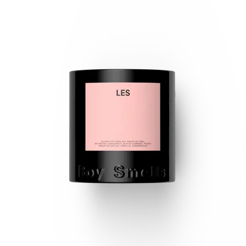 LES - 8.5oz Candle - Bergamot, Peony + Vanilla