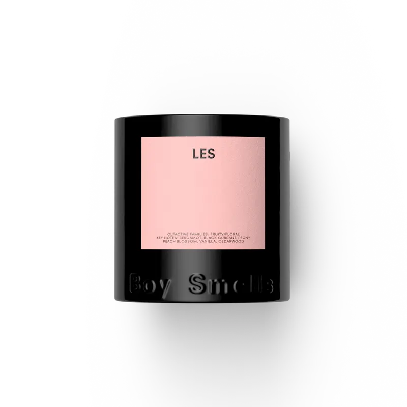 LES - 8.5oz Candle - Bergamot, Peony + Vanilla