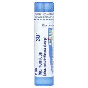 Boiron Kali Bichromicum, 30C, Cold Relief, Approx 80 Pellets
