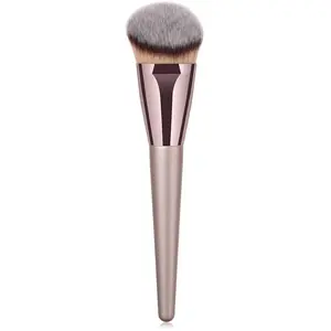 Best 1pcs Professional Makeup Brush Set, Premium Synthetic Foundation Brush Blending Powder Tapered Kabuki Liquid Foundation Makeup Brushes Cosmetics Applicator (Gold 1)