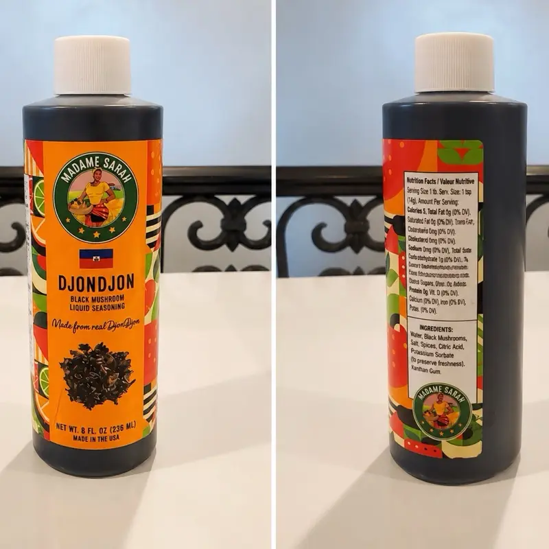 Madame Sarah Djondjon black mushroom liquid seasoning 8 fl oz