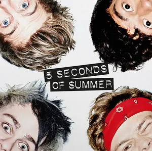 5 Seconds of Summer - 5 Seconds of Summer (10th Anniversary)  [VINYL RECORD - LP] Colored Vinyl, Ltd Ed, Red, Anniversary Ed