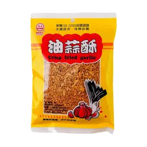 YI FENG Crispy Fried Garlic Flakes 155g - Golden Garlic Bits for Hot Pot, Noodles, and Savory Dishes