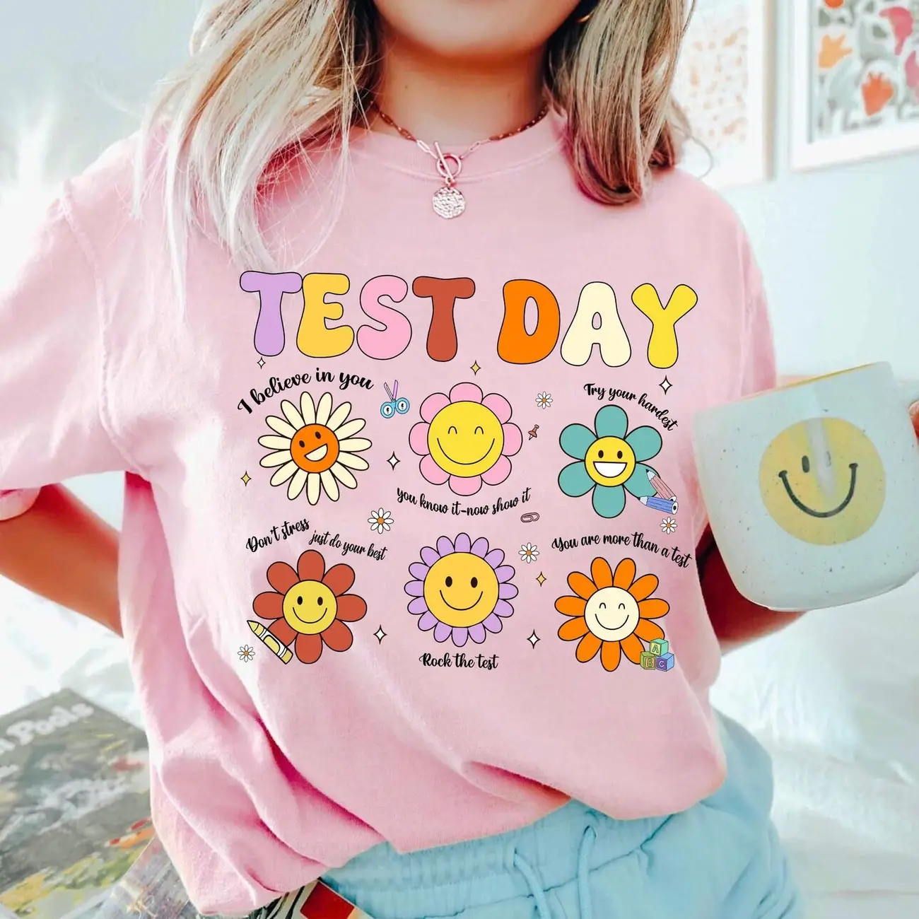 Teacher Test Day Shirt, Teacher School Testing Day Shirt, You Are More Than Test Score TShirt, State Testing T-Shirt,Testing Coordinator Tee 0