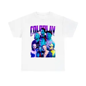 Vintage C0ldplay T-Shirt Bootleg Design for Trendy Style